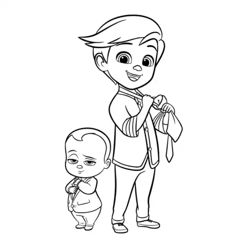 The Boss Baby SVG Design | SVG Files for Cricut & Print