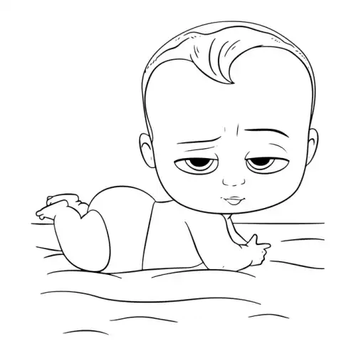 The Boss Baby SVG Design | SVG Files for Cricut & Print