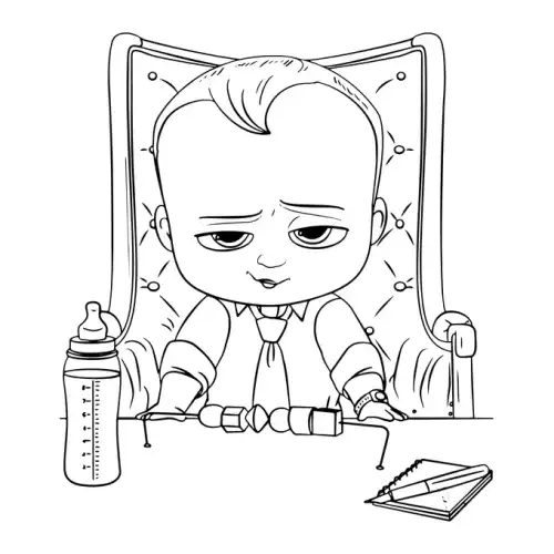 The Boss Baby SVG Design | SVG Files for Cricut & Print