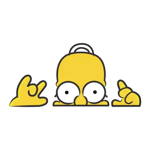 The Simpsons SVG Design | SVG Files for Cricut & Print