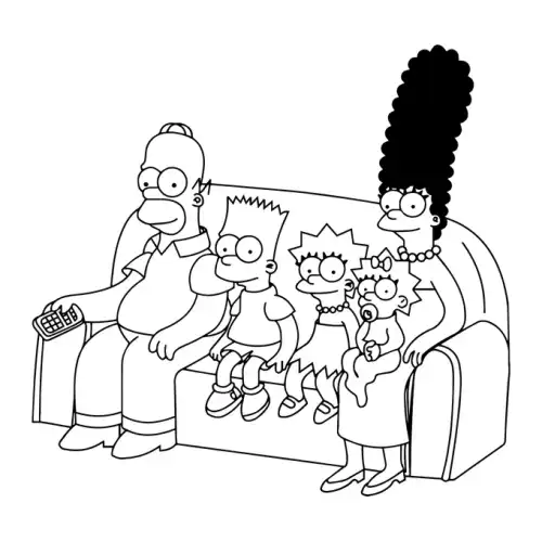 The Simpsons SVG Design | SVG Files for Cricut & Print
