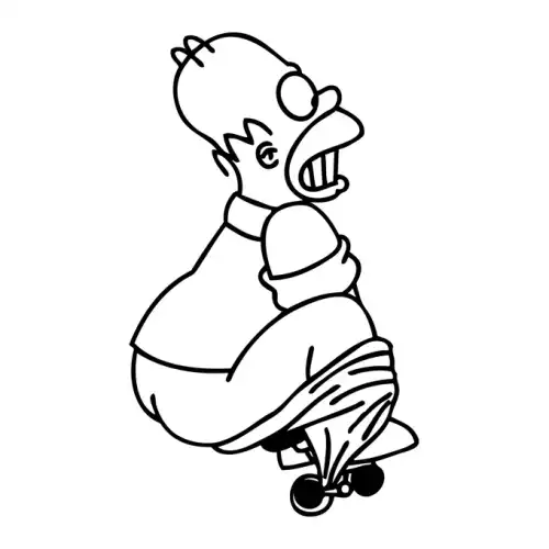 The Simpsons SVG Design | SVG Files for Cricut & Print