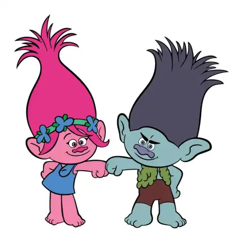 Trolls SVG Design | SVG Files for Cricut & Print