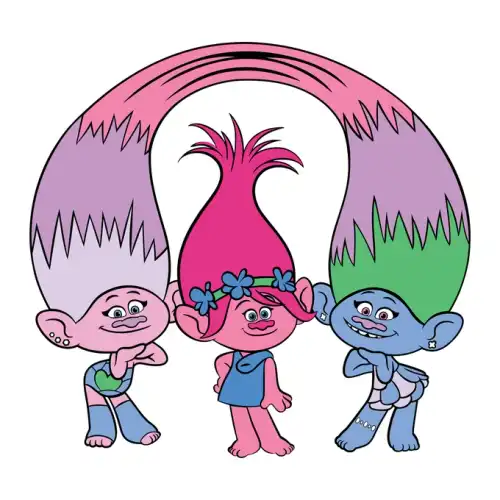 Trolls SVG Design | SVG Files for Cricut & Print