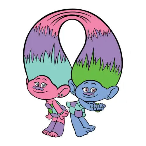 Trolls SVG Design | SVG Files for Cricut & Print