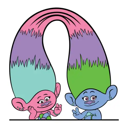 Trolls SVG Design | SVG Files for Cricut & Print