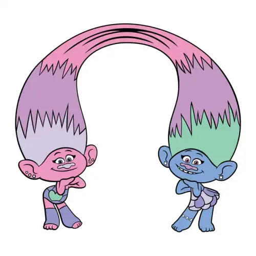 Trolls SVG Design | SVG Files for Cricut & Print