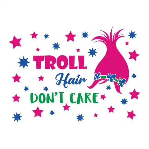 Trolls SVG Design | SVG Files for Cricut & Print