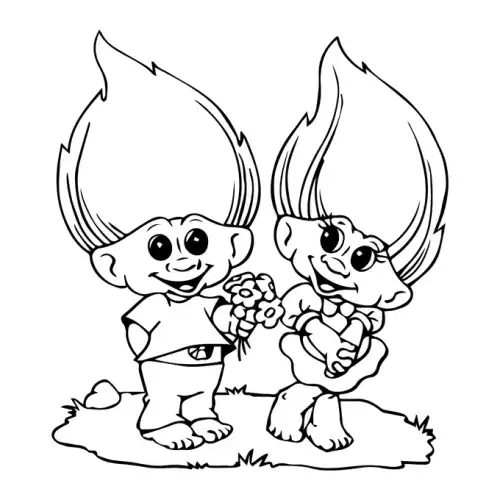 Trolls SVG Design | SVG Files for Cricut & Print