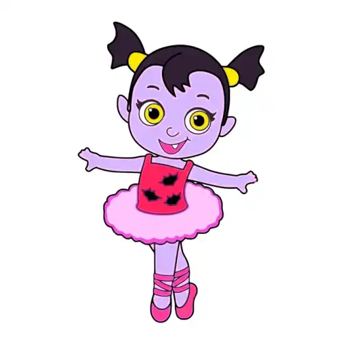 Vampirina SVG Design | SVG Files for Cricut & Print