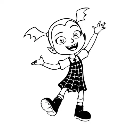 Vampirina SVG Design | SVG Files for Cricut & Print