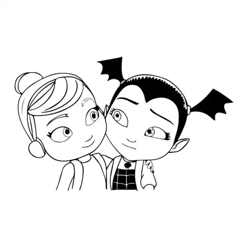 Vampirina SVG Design | SVG Files for Cricut & Print