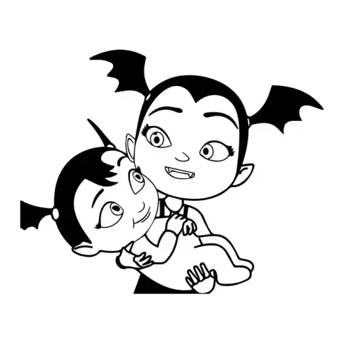 Vampirina SVG Design | SVG Files for Cricut & Print