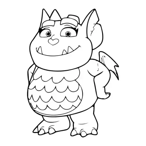 Vampirina SVG Design | SVG Files for Cricut & Print