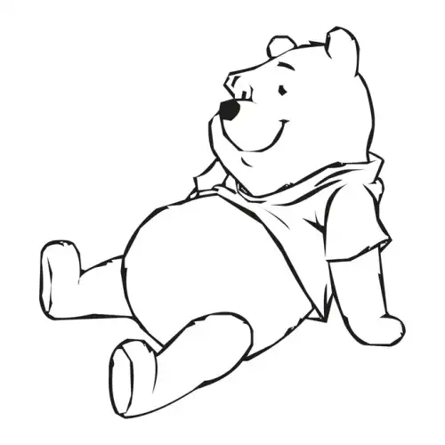 Winnie The Pooh SVG Design | SVG Files for Cricut & Print