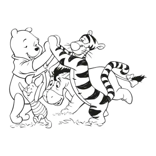 Winnie The Pooh SVG Design | SVG Files for Cricut & Print