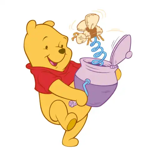 Winnie The Pooh SVG Design | SVG Files for Cricut & Print