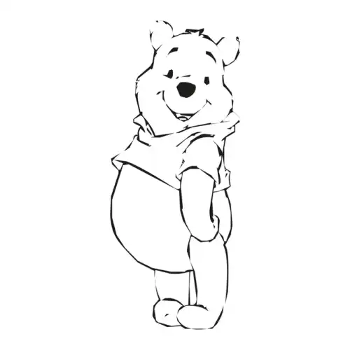 Winnie The Pooh SVG Design | SVG Files for Cricut & Print