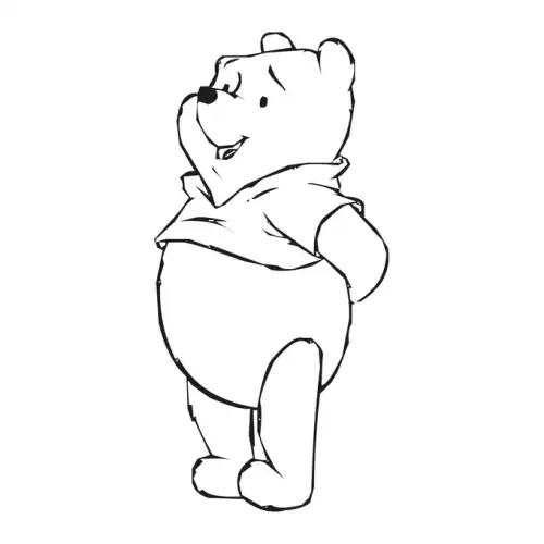 Winnie The Pooh SVG Design | SVG Files for Cricut & Print