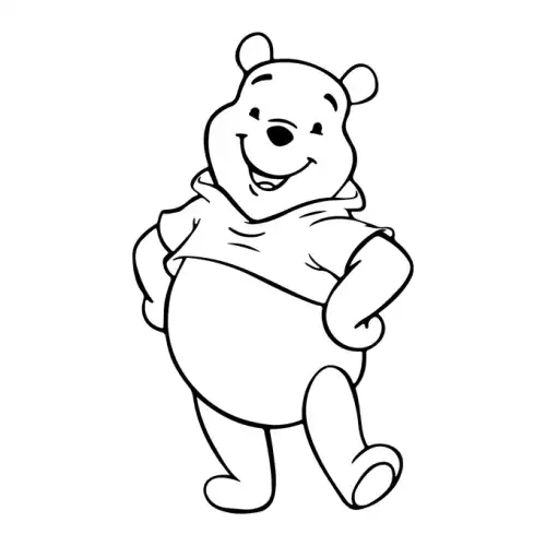 Winnie The Pooh SVG Design | SVG Files for Cricut & Print