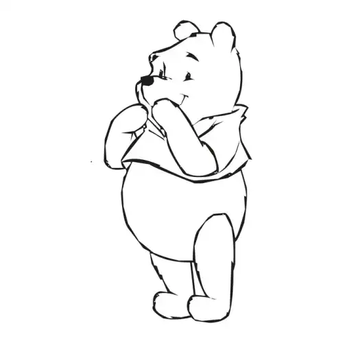 Winnie The Pooh SVG Design | SVG Files for Cricut & Print