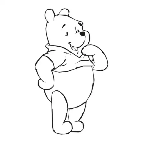 Winnie The Pooh SVG Design | SVG Files for Cricut & Print