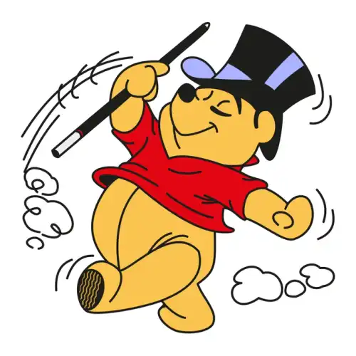 Winnie The Pooh SVG Design | SVG Files for Cricut & Print