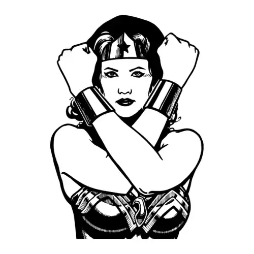 Wonder Woman SVG Design | SVG Files for Cricut & Print
