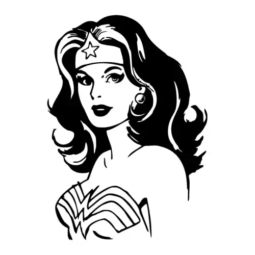 Wonder Woman SVG Design | SVG Files for Cricut & Print
