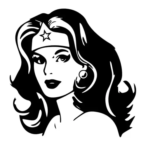 Wonder Woman SVG Design | SVG Files for Cricut & Print