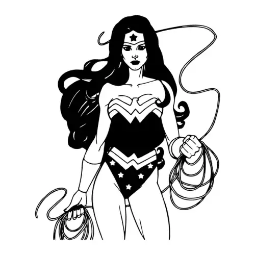 Wonder Woman SVG Design | SVG Files for Cricut & Print