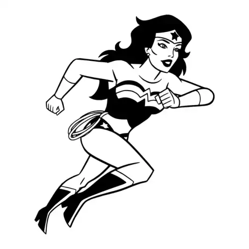 Wonder Woman SVG Design | SVG Files for Cricut & Print