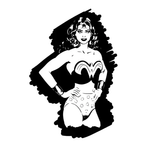 Wonder Woman SVG Design | SVG Files for Cricut & Print