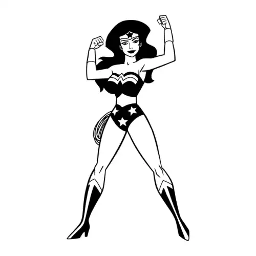 Wonder Woman SVG Design | SVG Files for Cricut & Print