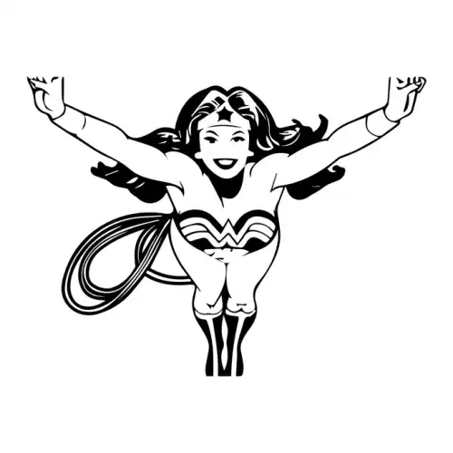 Wonder Woman SVG Design | SVG Files for Cricut & Print