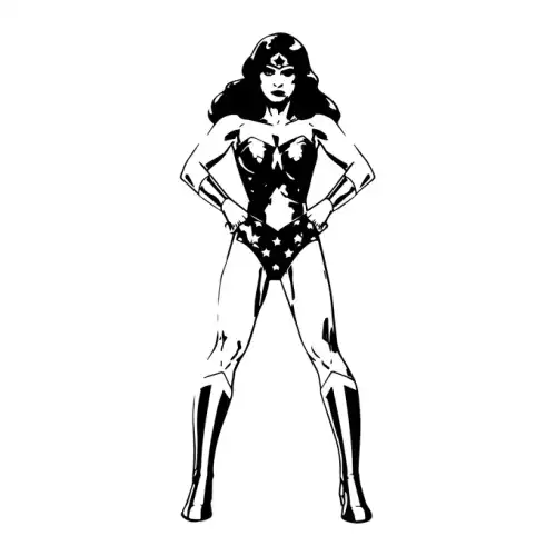 Wonder Woman SVG Design | SVG Files for Cricut & Print