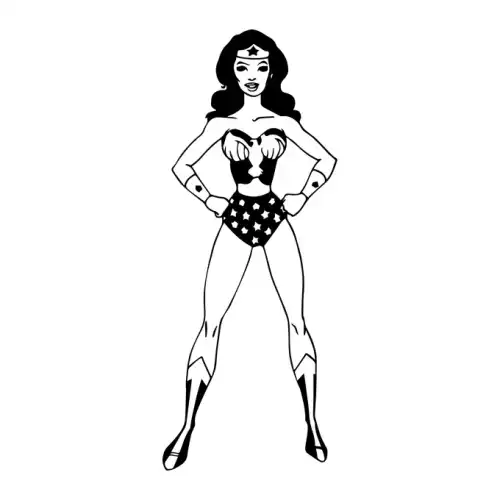 Wonder Woman SVG Design | SVG Files for Cricut & Print