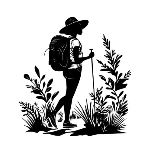 African Woman Scene Silhouette SVG Design | SVG Files for Cricut & Print