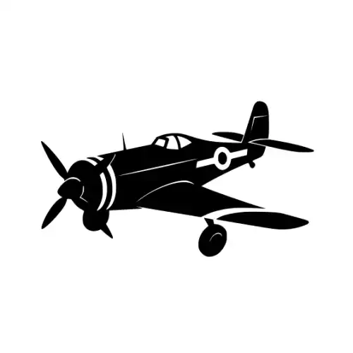 Airplane Silhouette SVG Design | SVG Files for Cricut & Print