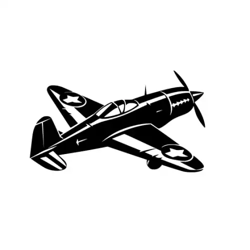 Airplane Silhouette SVG Design | SVG Files for Cricut & Print