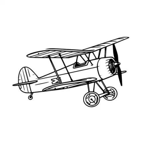 Airplane Silhouette SVG Design | SVG Files for Cricut & Print