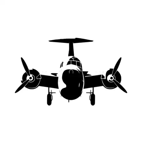 Airplane Silhouette SVG Design | SVG Files for Cricut & Print