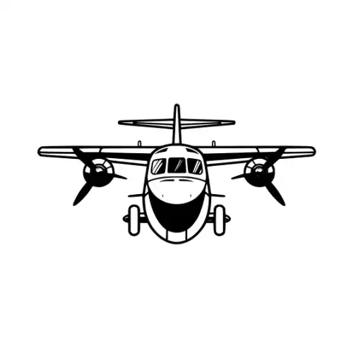 Airplane Silhouette SVG Design | SVG Files for Cricut & Print