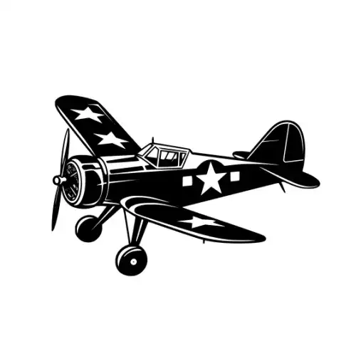 Airplane Silhouette SVG Design | SVG Files for Cricut & Print