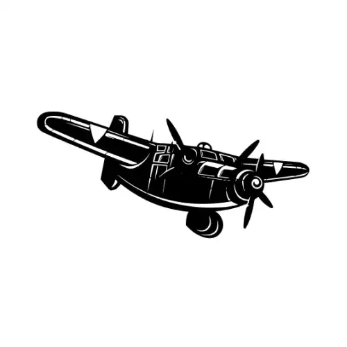Airplane Silhouette SVG Design | SVG Files for Cricut & Print