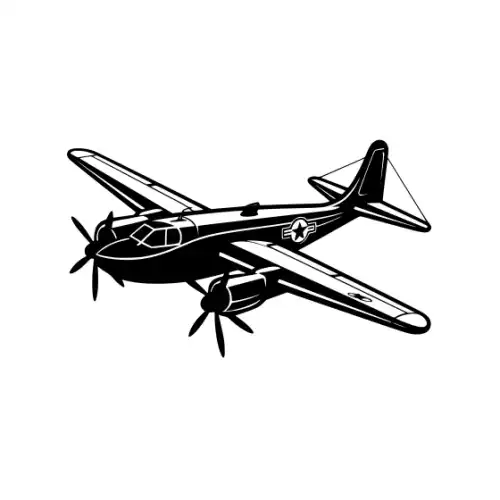 Airplane Silhouette SVG Design | SVG Files for Cricut & Print