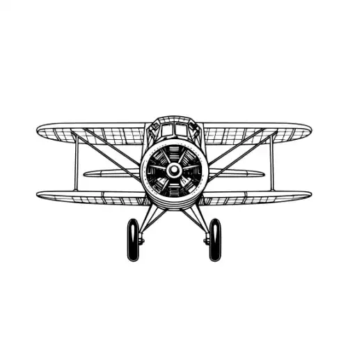 Airplane Silhouette SVG Design | SVG Files for Cricut & Print