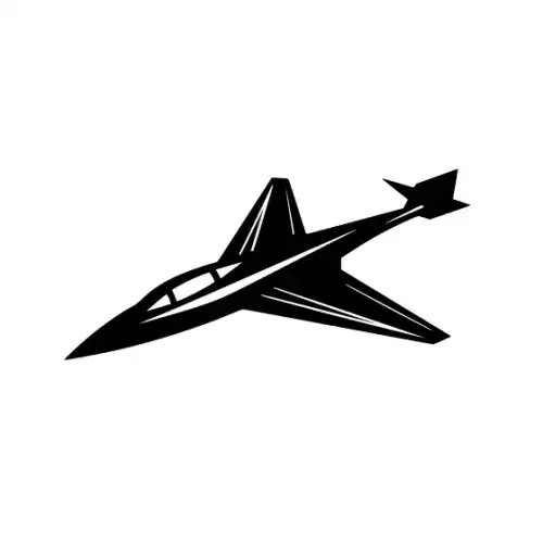 Airplane Silhouette SVG Design | SVG Files for Cricut & Print