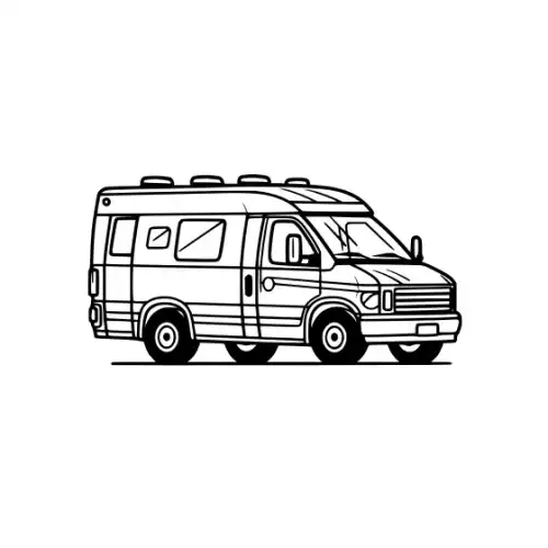 Ambulance Silhouette SVG Design | SVG Files for Cricut & Print