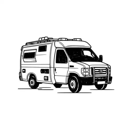Ambulance Silhouette SVG Design | SVG Files for Cricut & Print